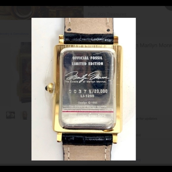 Fossil Marilyn Monroe 375 